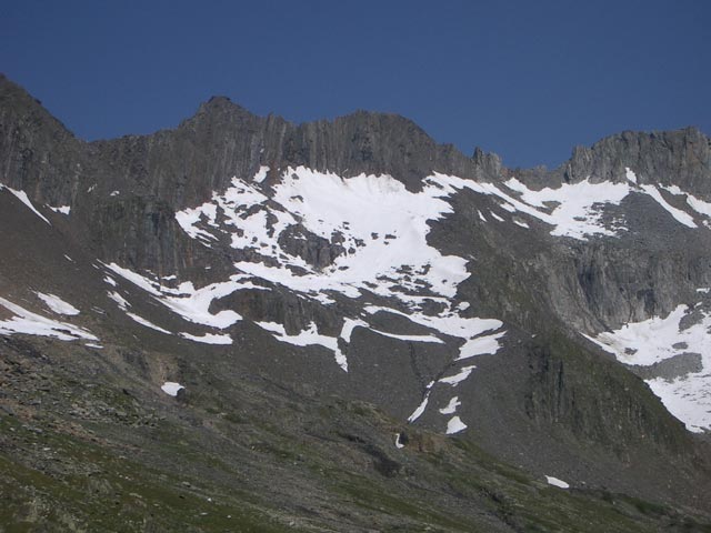 Schönbichler Horn vom Furtschaglkopf aus (28. Juli)