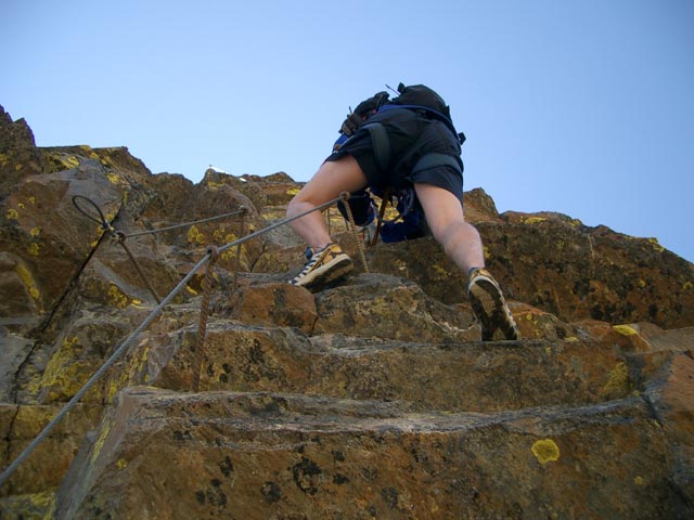 Benjamin in der Schlüsselstelle