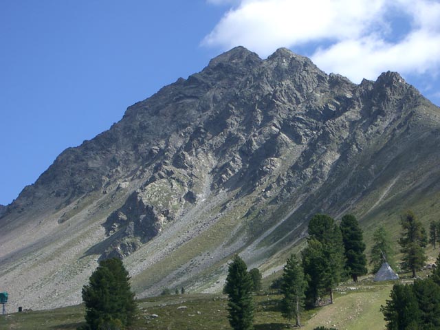Bergkastelspitze vom Klasjunger Köpfle aus