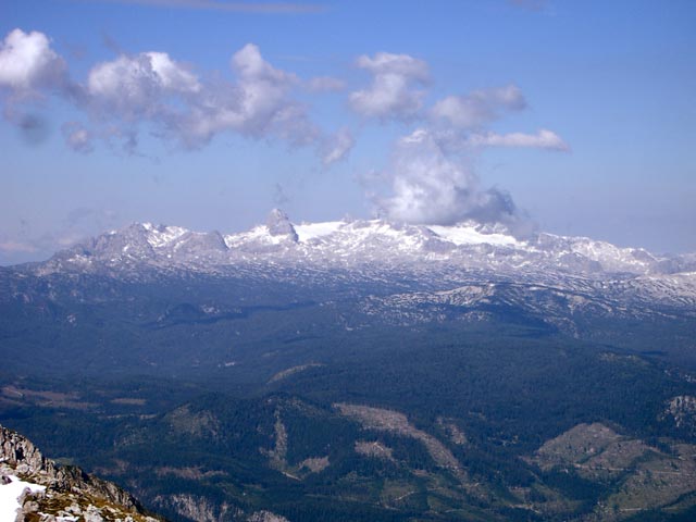 Dachstein vom Grimming aus (10. Aug.)