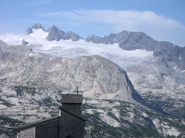 Hallstätter Gletscher vom Hohen Krippenstein aus (27. Aug.)