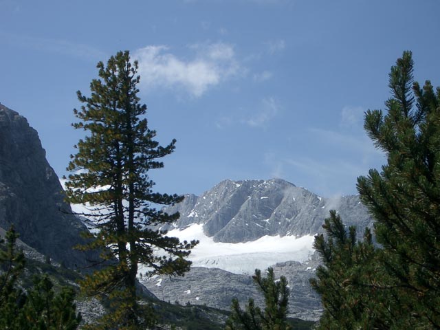 Hallstätter Gletscher von der Soachenklamm aus (27. Aug.)