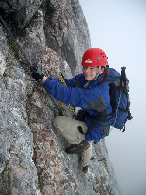 Wildkar-Klettersteig: Daniela (28. Aug.)