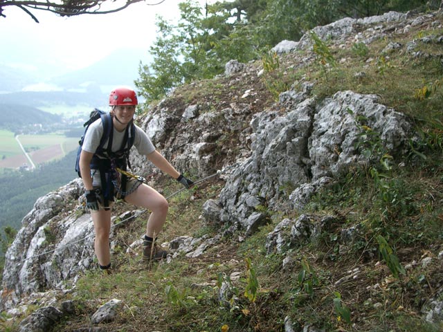 'Steirerspur': Daniela im Ausstieg