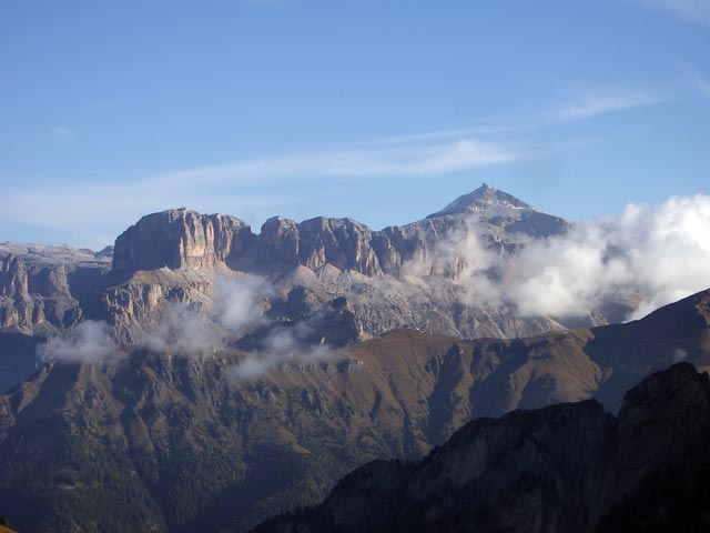 Piz Boè vom P.so di S. Nicolo aus