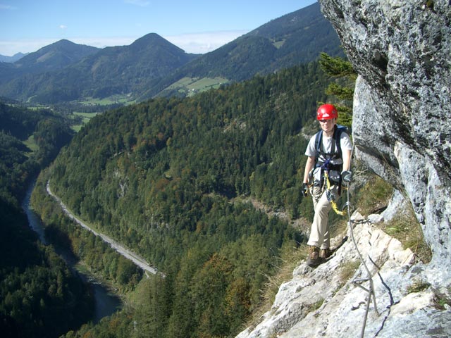Daniela in der zweiten Querung