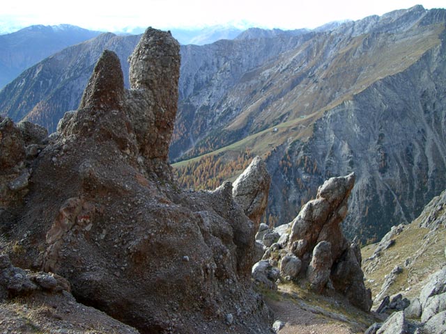 zwischen Vorderem Platteinspitz und Platteinwiesen (23. OKt.)