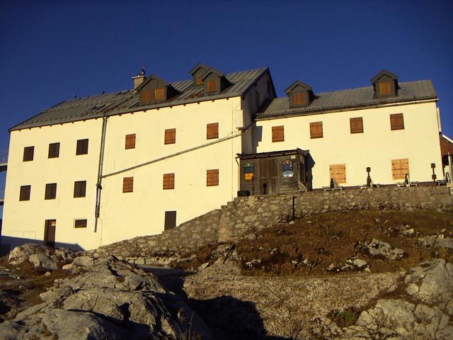 Riemannhaus, 2.177 m (31. Okt.)