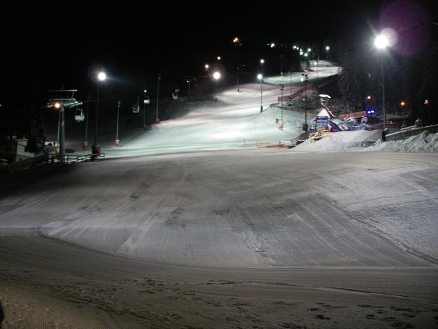 Weltcup-Piste Panorama