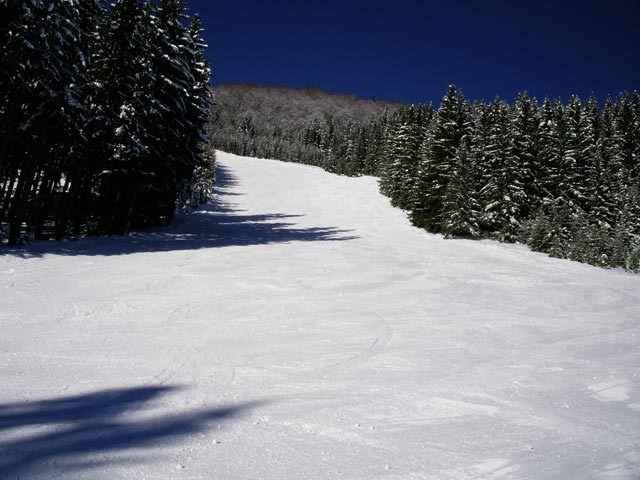 Abfahrt des 4er Sessellifts Hennesteck