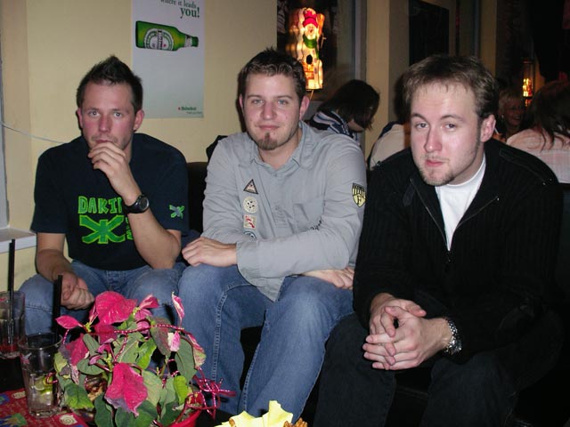 Peter, Markus und Klaus im Mai Kai