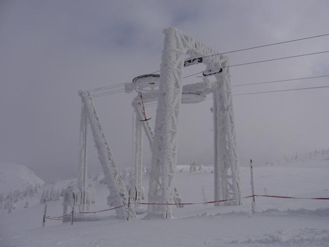 Bergstation der Sonnenlifte