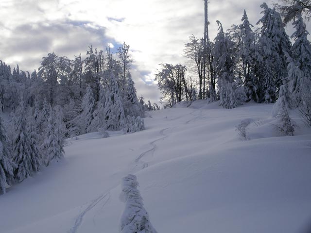 bei der Bergstation der Bergbahn Lilienfeld