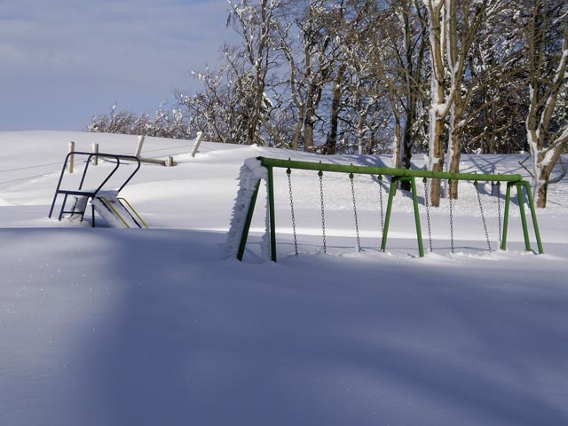 Kinderspielplatz bei der Bergstation der Bergbahn Lilienfeld