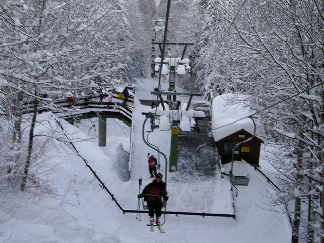 Mittelstation der Bergbahn Lilienfeld