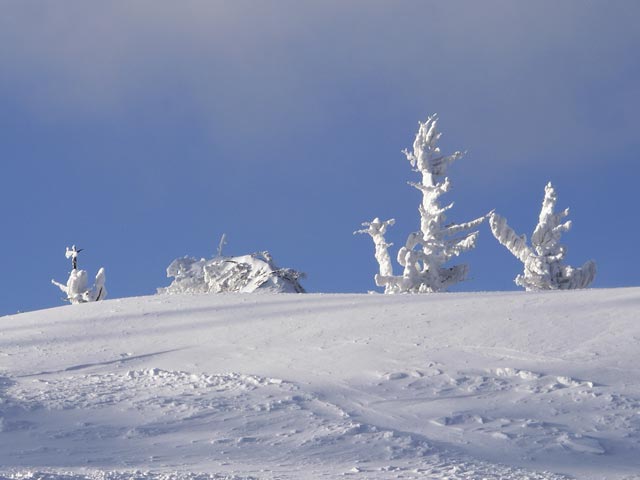 bei der Bergstation der Gipfellifte