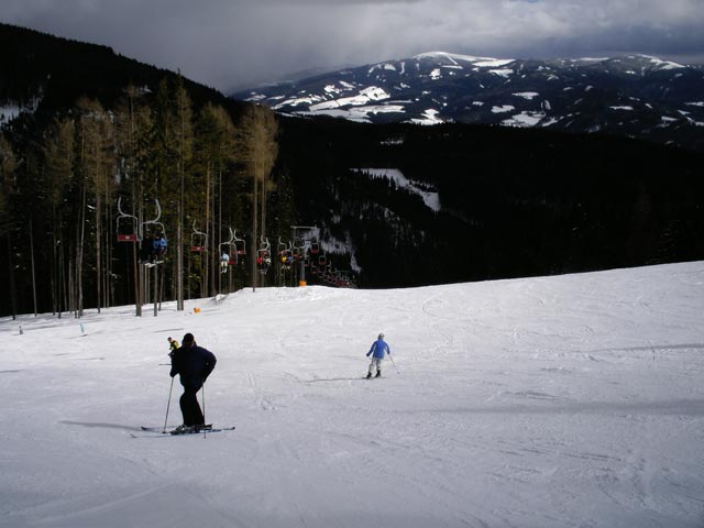 Erich auf der FIS Piste