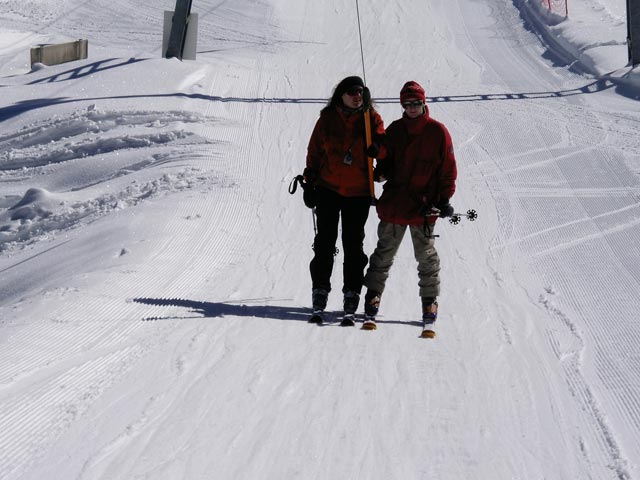 Gudrun und Christoph am Kesslerbodenlift