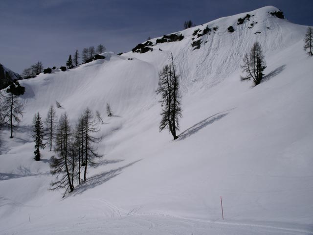 neben den Schneiderkogel-Pisten