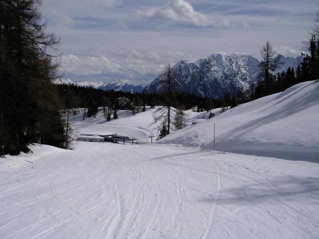 Talstation der 6er-Sesselbahn Lawinenstein