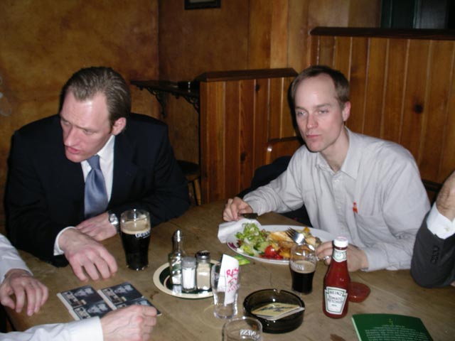 Erich und Florian im Flanagans