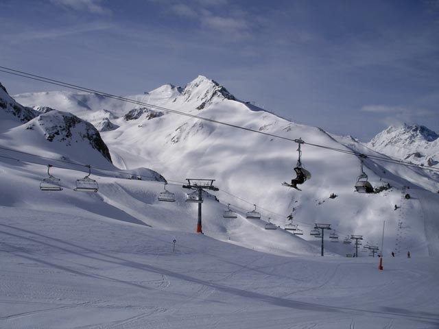 von der Flimjochbahn aus (17. Apr.)