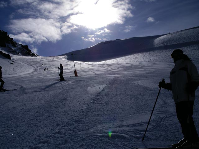 Daniela auf der Piste 11 (17. Apr.)