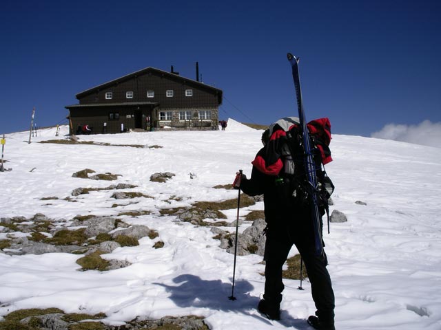 Erich bei der Fischerhütte