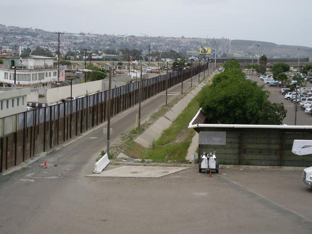 Staatsgrenze bei San Ysidro (7. Mai)