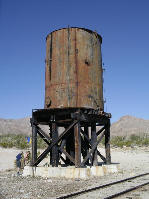 Dos Cabezas Wasserturm der San Diego & Imperial Valley Railroad (9. Mai)