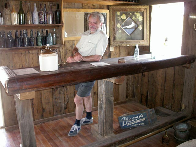Herwig im Castle Dome Mines Museum (12. Mai)