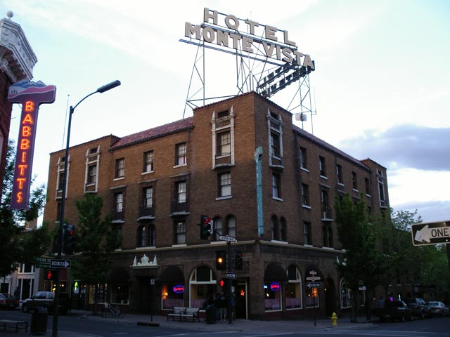 Hotel Monte Vista in Flagstaff (16. Mai)