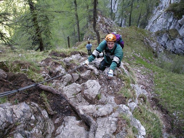Franz Scheikl Klettersteig: Erich