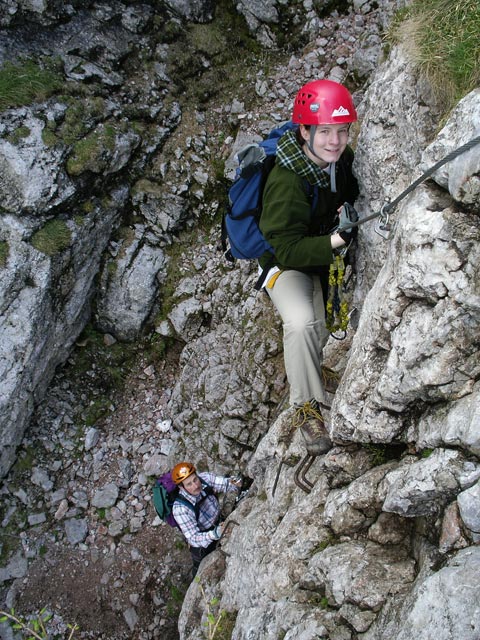 Franz Scheikl Klettersteig: Erich und Daniela