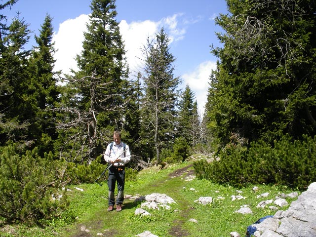 Erich zwischen Hochlantsch und Wirtshaus Steirischer Jokl