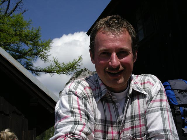 Erich im Wirtshaus Steirischer Jokl, 1.398 m