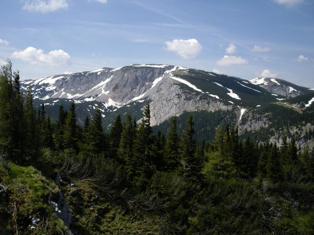 Lechnermauern von der Höllentalaussicht aus