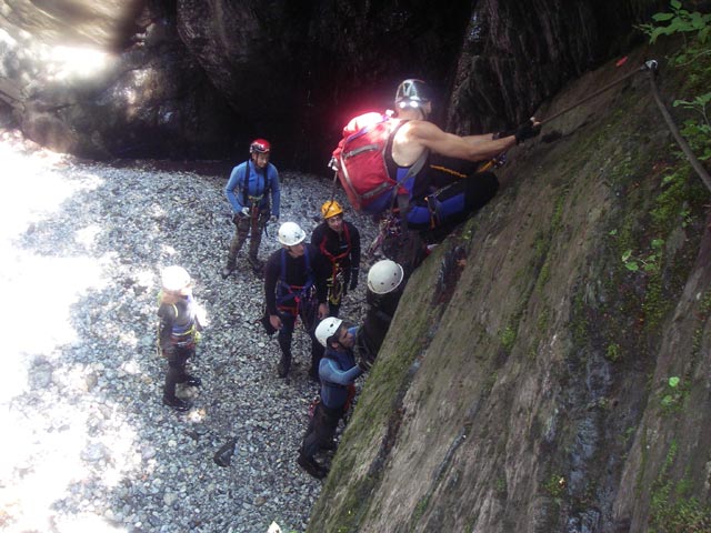 Klabautersteig: Sechster Wasserfall (12. Juli)