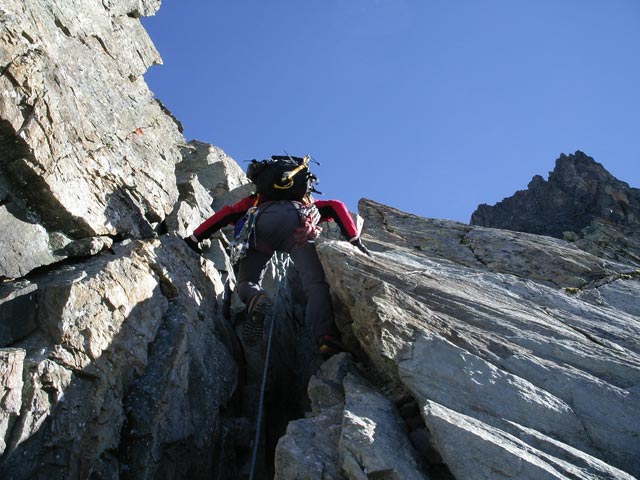 Andreas am Stüdlgrat (16. Juli)