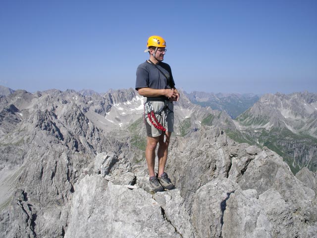 Andreas auf der Steinkarspitze, 2.650 m