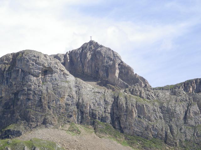 Vorgipfel des Greitspitz von der Idalpe aus