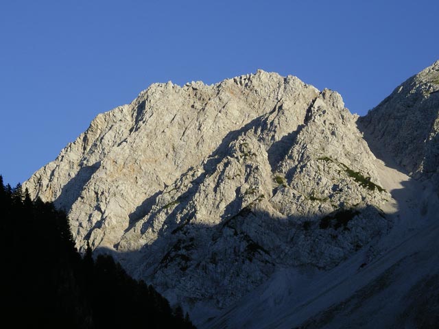 Klagenfurter Spitze vom Bärental aus (1. Sep.)