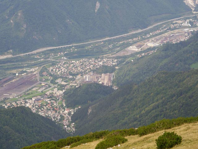 Jesenice vom Belscica aus (3. Sep.)