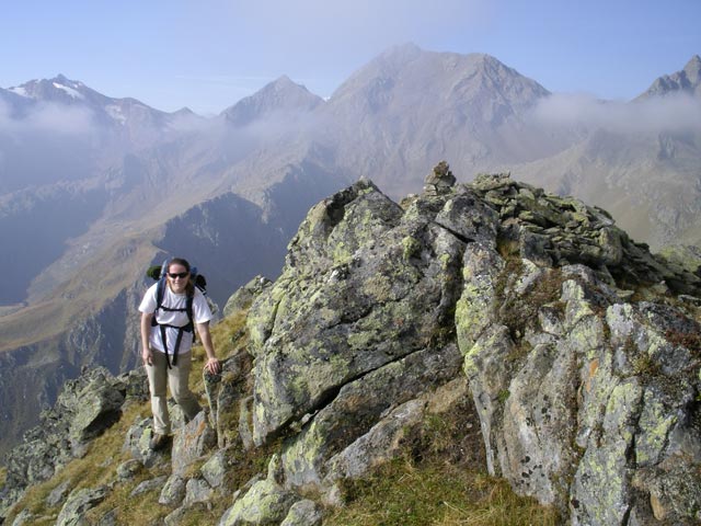 Daniela auf der Pramarnspitze (24. Sep.)