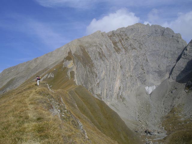 Axel zwischen Zeiger-Kofelkopf und Tschadinhörnl