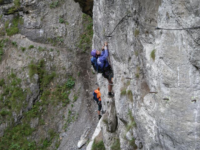 Klettersteig Galitzenklamm: ? und Kurt
