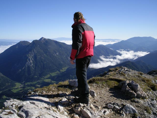 Erich am Koschutnikturm (8.Okt.)