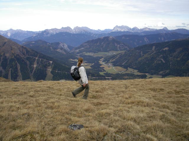 Doris am Salzlecken (21. Okt.)