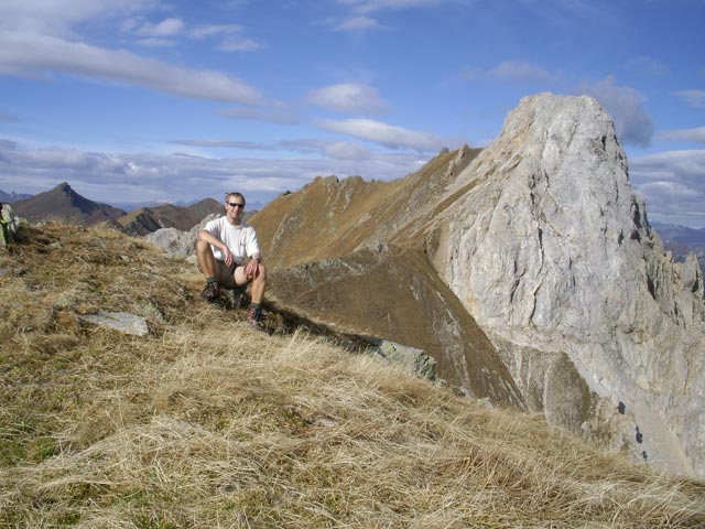 Ich am Viehloch, 2.498 m (28. Okt.)