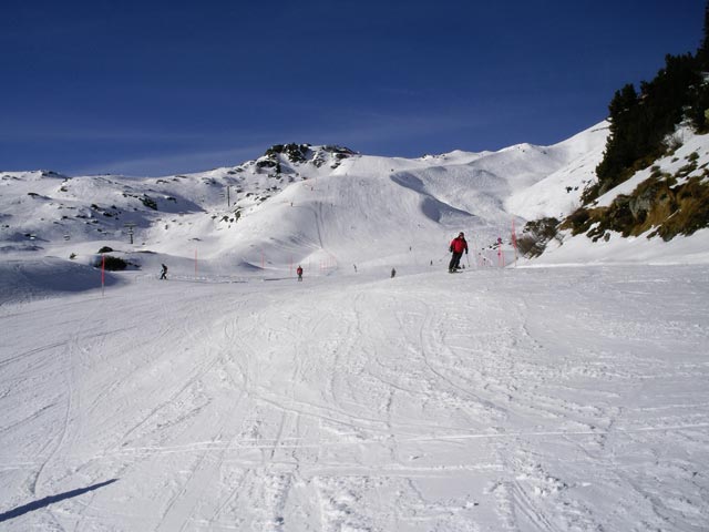 Markus auf der Abfahrt der Seekarspitzbahn